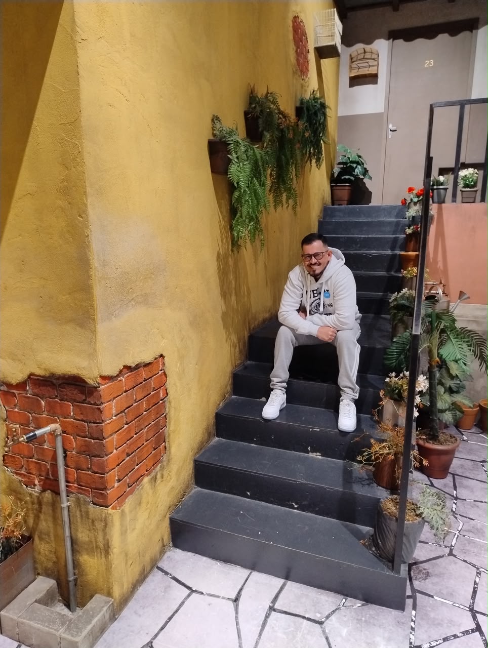 Rua antiga durante uma viagem
